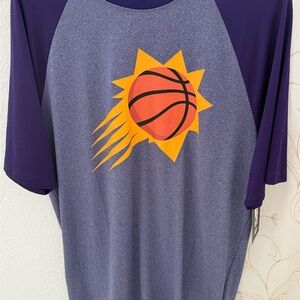 Men’s Size Small NBA Phoenix Suns Purple Basketball Graphic T-Shirt